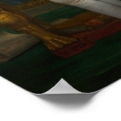 Emperor Napoleon in zijn studie van David - Poster (Hoek)