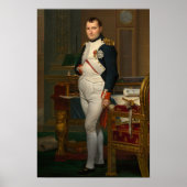 Emperor Napoleon in zijn studie van David - Poster (Voorkant)