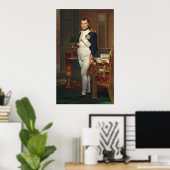 Emperor Napoleon - Jacques-Louis David Fine Art Poster (Thuiskantoor)