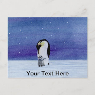 Emperor Penguin Briefkaart