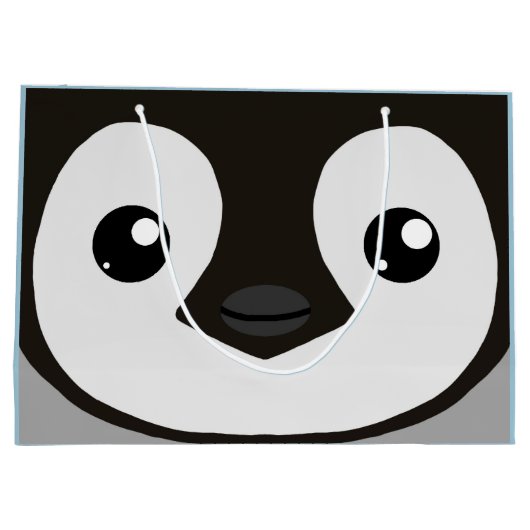 Emperor Penguin Chick Gift Bag Groot Cadeauzakje (Achterkant)