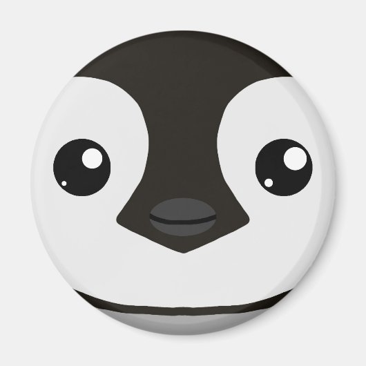Emperor Penguin Chick Magnet (Voorkant)