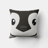 Emperor Penguin Chick Pillow Kussen (Achterkant)