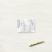 Emperor Penguin Chick Post-it® Notes (Op bureau)