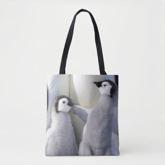 Emperor Penguin Chick Tote Bag (Voorkant)