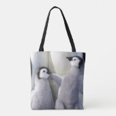 Emperor Penguin Chick Tote Bag (Achterkant)