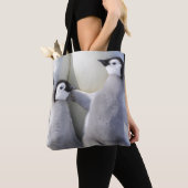 Emperor Penguin Chick Tote Bag (Dichtbij)
