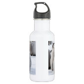Emperor Penguin Chicken Water Fles (Achterkant)