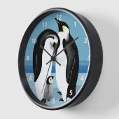 Emperor Penguin Clock (Hoek)
