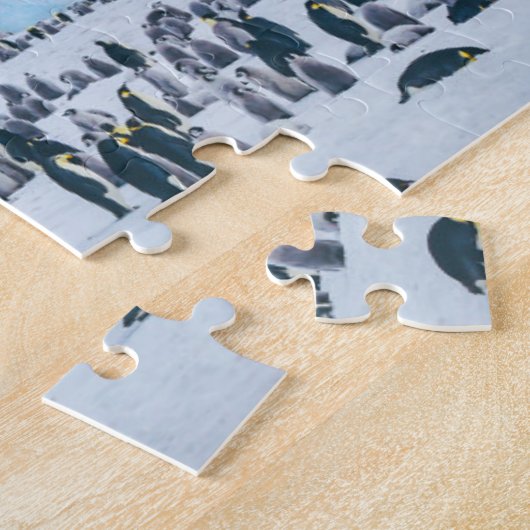 Emperor Penguin Colony Legpuzzel (Zijkant)