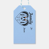 Emperor Penguin Family Part 2 Cadeaulabel (Voorkant)
