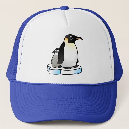 Emperor Penguin met Chick Trucker Pet (Voorkant)