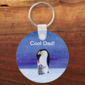 Emperor Penguin Sleutelhanger (Voorkant)
