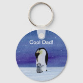 Emperor Penguin Sleutelhanger (Achterkant)
