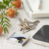 Emperor Penguin, Snow hill Island, Weddel Zee Sleutelhanger (Zijkant)