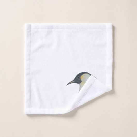 Emperor Penguin Towel Set Bad Handdoek (Wasdoekje)