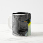 Emperor Penguin Tweekleurige Koffiemok (Voorkant links)