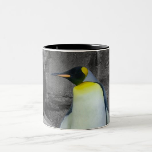 Emperor Penguin Tweekleurige Koffiemok (Center)