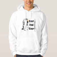 Emperor Penguin Vader die bij Zoon staat