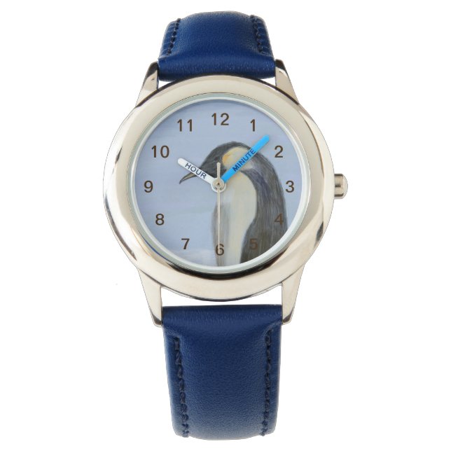 Emperor Penguin Watch Horloge (Voorkant)