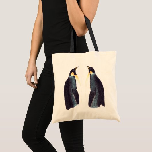 Emperor Penguins Canvas tas (Voorkant (product))