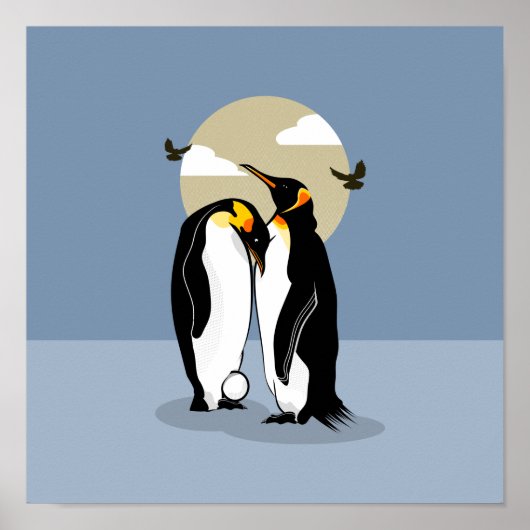 Emperor PENGUINS Poster (Voorkant)