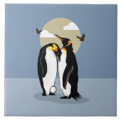 Emperor PENGUINS Tegeltje (Voorkant)