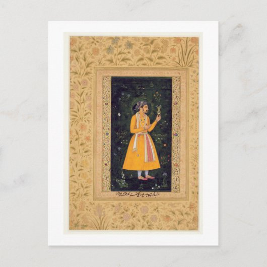 Emperor Shah Jahan (1592-1666) (r.1627-1658) als a Briefkaart (Voorkant)