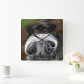 Emperor Tamarin Vierkante Klok (Huis)
