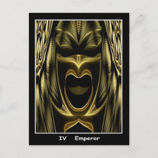 Emperor Tarot Card Briefkaart