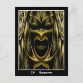 Emperor Tarot Card Briefkaart (Voorkant)