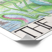 Emperor tarot card poster (Hoek)