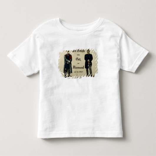 Emperor Wilhelm I en Prince Bismarck Kinder Shirts (Voorkant)