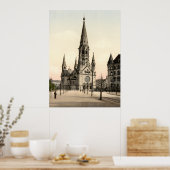 Emperor Wilhelm's Memorial Church, Berlijn, Duitsl Poster (Keuken)