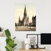 Emperor Wilhelm's Memorial Church, Berlijn, Duitsl Poster (Thuiskantoor)
