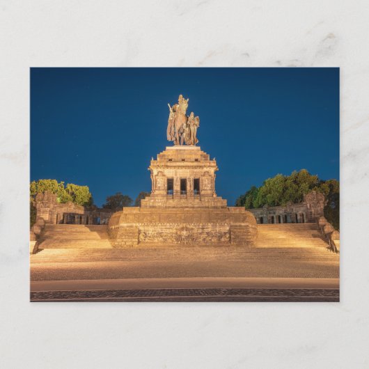 Emperor William Koblenz Briefkaart (Voorkant)