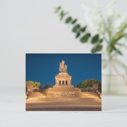 Emperor William Koblenz Briefkaart (Staand voorkant)