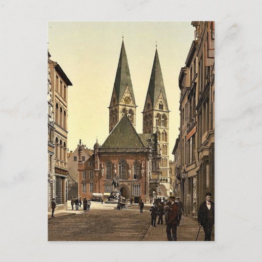 Emperor William's Place, Bremen, Duitsland klassie Briefkaart (Voorkant)