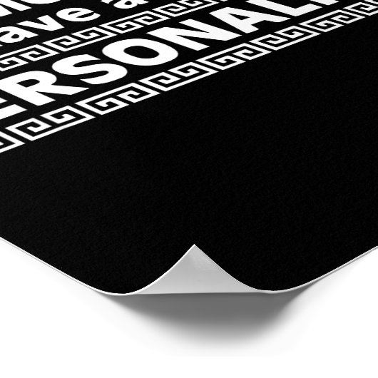 Emperor, You Have A Great Ity, New Groove, Funny  Poster (Hoek)