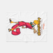 Emperors New Groove Kuzco  Fleece Deken (Voorkant (Horizontaal))