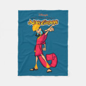 Emperors New Groove Kuzco  Fleece Deken (Voorkant)