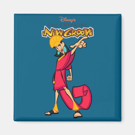 Emperors New Groove Kuzco  Magneet (Voorkant)