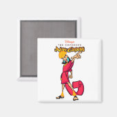 Emperors New Groove Kuzco  Magneet (Voorkant / Achterkant)