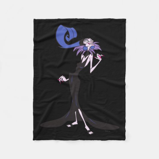 Emperors New Groove Yzma  Fleece Deken (Voorkant)