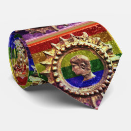 Emperor's Rainbow lgbtq Gay Pride Neck Tie Stropdas