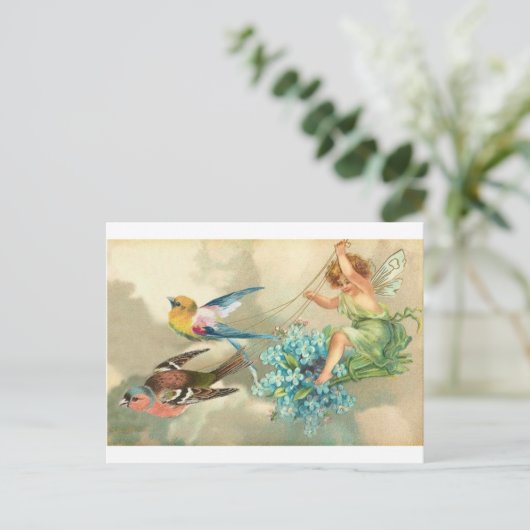  emphemera briefkaart (Staand voorkant)