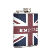 Empire & British Flag,  Britse mode /Brits merk Heupfles (Rechts)