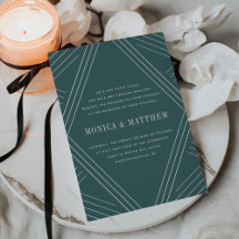 Empire bruiloft uitnodiging | Jasper