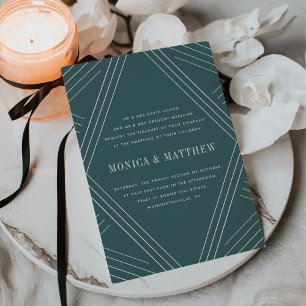 Empire bruiloft uitnodiging   Jasper