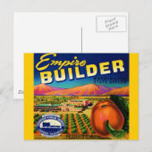 Empire Builder Briefkaart (Voorkant / Achterkant)